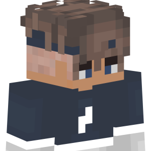 Стильный парень с молнией - Сбоку