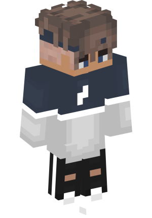 Стильный парень с молнией