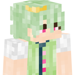 Мятный принц с розовыми глазами - Сбоку