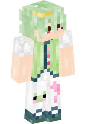 Мятный принц с розовыми глазами