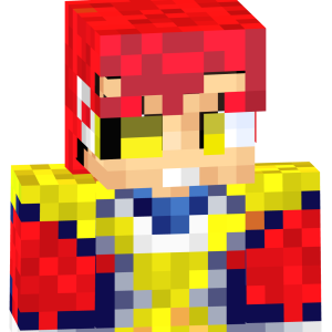 Яркий аниме-боец - Спереди