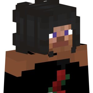 Черноглазый романтик с розой - Сбоку