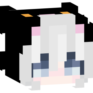 Милая кошечка в капюшоне - Голова