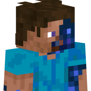 Зараженный синевой путник - Сбоку