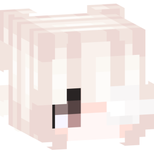 Белоснежная аниме-дева - Голова