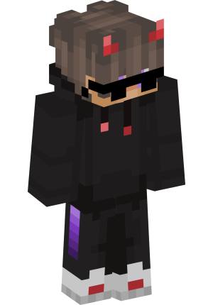 Стильный демон в очках