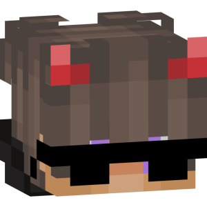 Стильный демон в очках - Голова