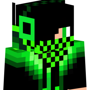 Неоновый кибер-ниндзя - Сбоку