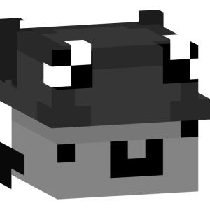 Чёрный котёнок в костюме - Голова