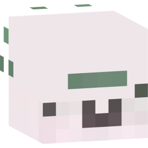 Милый белоснежный аксолотль - Голова