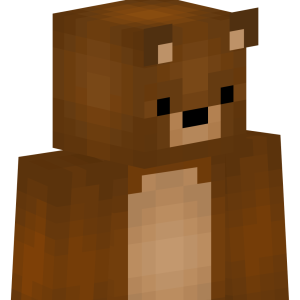 Уютный плюшевый мишка - Сбоку