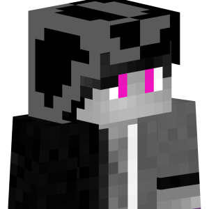 Неоновый монохромный парень - Сбоку