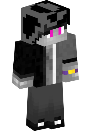 Неоновый монохромный парень