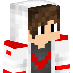 Красно-белый уличный стиль - Сбоку