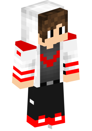 Красно-белый уличный стиль