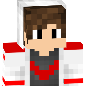 Красно-белый уличный стиль - Спереди