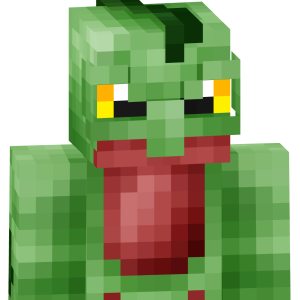 Зеленокожий ящер - Спереди