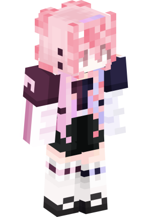 Розоволосая аниме-мечта