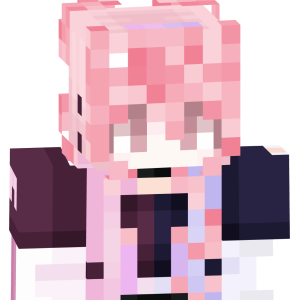 Розоволосая аниме-мечта - Спереди