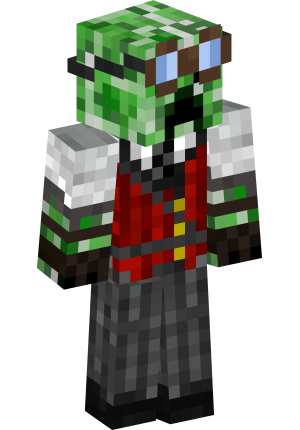 Стимпанк-крипер-исследователь