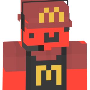 Сотрудник фастфуда - Спереди