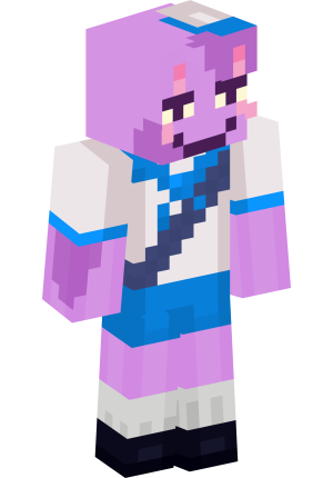 Сиреневый аниме-дух