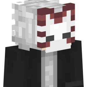 Таинственный дух в маске кицунэ - Сбоку