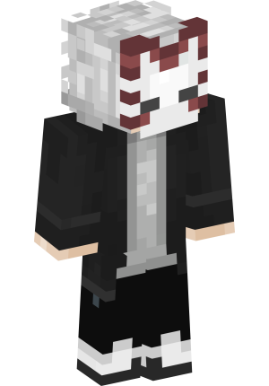 Таинственный дух в маске кицунэ