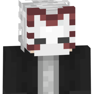 Таинственный дух в маске кицунэ - Спереди