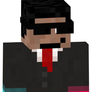 Стильный агент в очках - Спереди