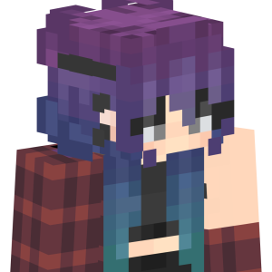 Фиолетовая аниме-мечтательница - Сбоку