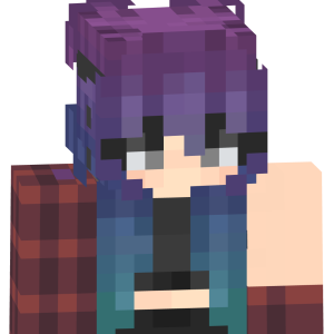 Фиолетовая аниме-мечтательница - Спереди