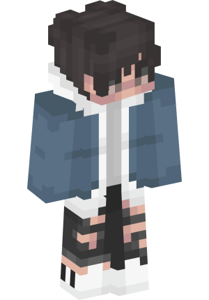 Уютный мечтатель в синем