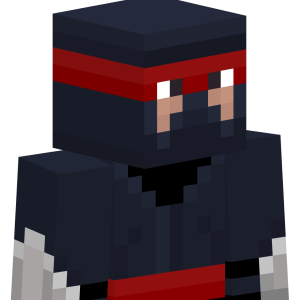 Алый теневой воин - Сбоку