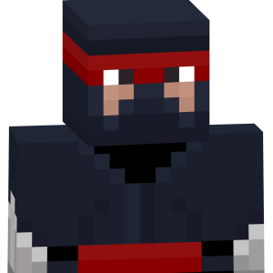 Алый теневой воин - Спереди