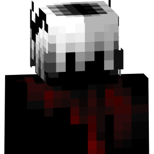 Мрачный силуэт в красном шарфе - Спереди