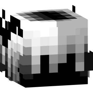 Мрачный силуэт в красном шарфе - Голова