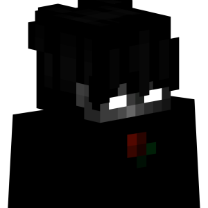 Мрачный романтик с розой - Сбоку