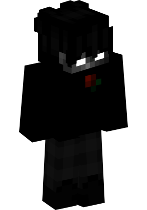 Мрачный романтик с розой