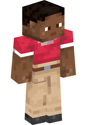 Парень в красной футболке