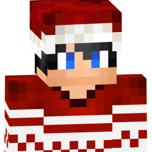 Праздничный новогодний парень - Спереди