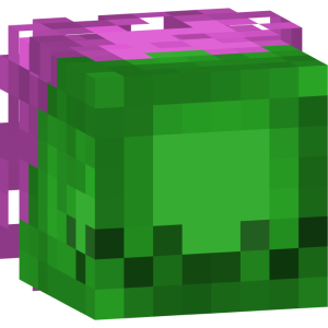 Неоновый пришелец с розовым ирокезом - Голова