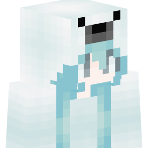 Ледяная девочка в капюшоне - Сбоку