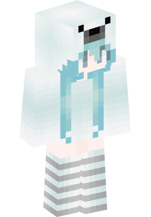 Ледяная девочка в капюшоне