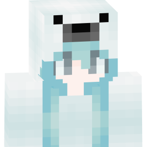 Ледяная девочка в капюшоне - Спереди