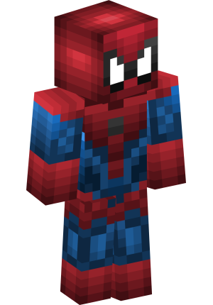 Красно-синий паучий мститель