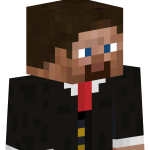 Деловой агент в галстуке - Сбоку