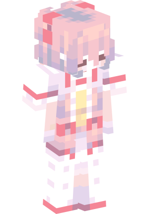 Нежно-розовый аниме-образ