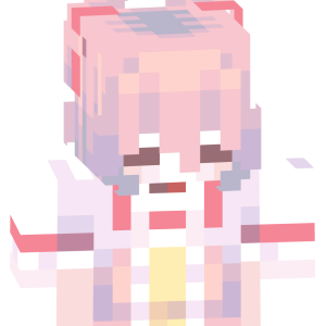 Нежно-розовый аниме-образ - Спереди