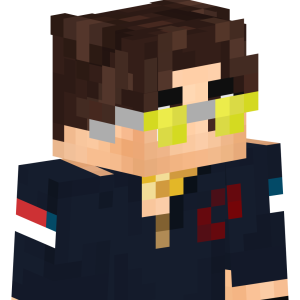 Стильный парень в желтых очках - Сбоку